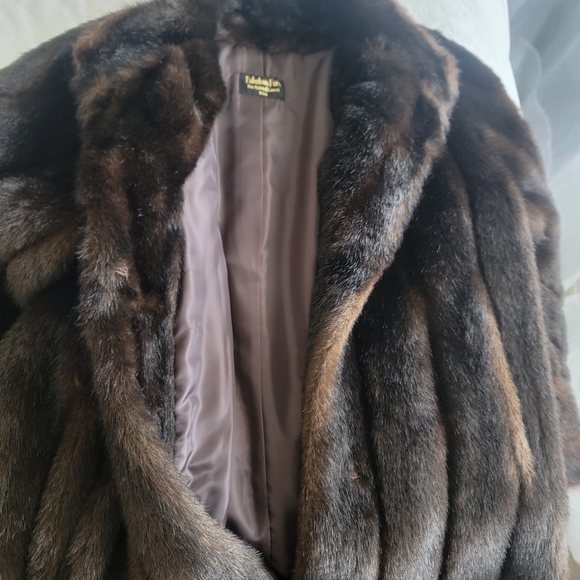 Fabulous Furs Jackets & Blazers - Luxurious Brown Fur Coat